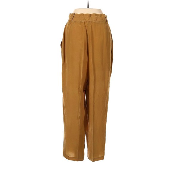 Lew Magram Vintage pleated Silk Pants 4 - Picture 2 of 3